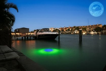 Blue/Green Apollo Iris Underwater LED Lighting System (120 foot power cord)