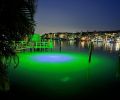 Blue/Green Mega-Watt Iris Underwater LED Lighting System (120 foot power cord)
