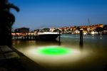 Green/White Mega-Watt Iris Underwater LED Lighting System (120 foot power cord)
